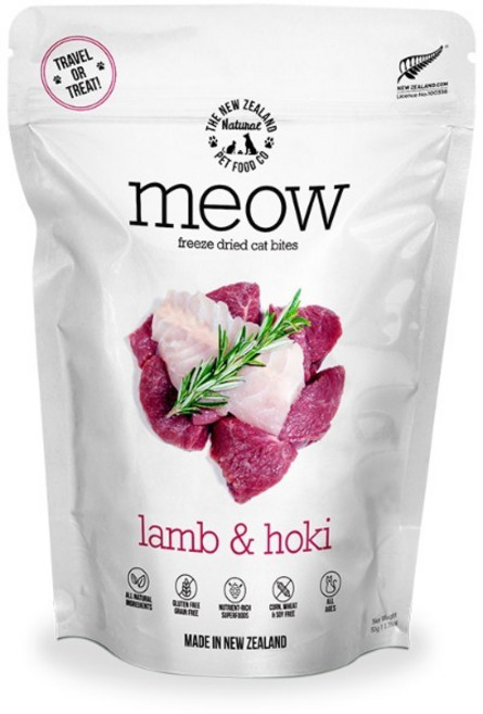 먀오 램(양고기)&호키 동결건조 전연령 고양이 사료 280g, 280ml, 1개, 양