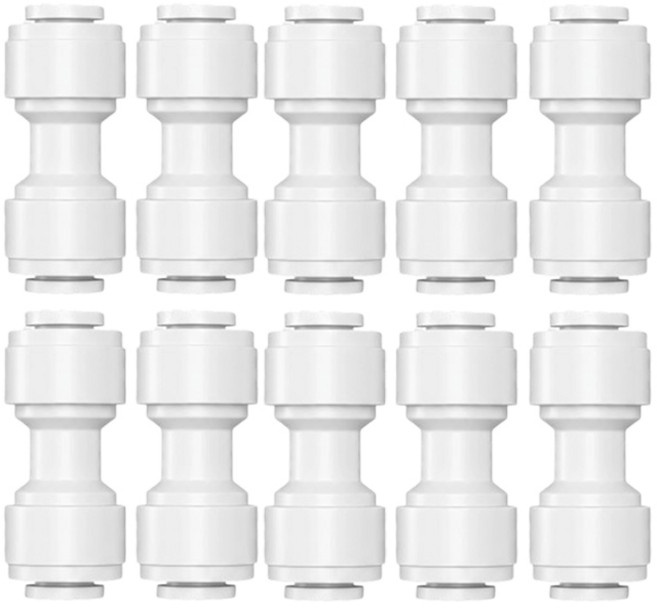 이안 정수기 일자형 피팅, 10개, 1/4