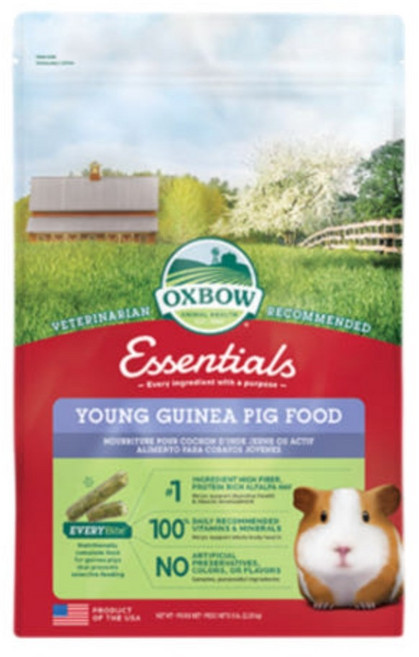 옥스보우 기니피그 알파파 펠렛 사료, 2.25kg, 1개
