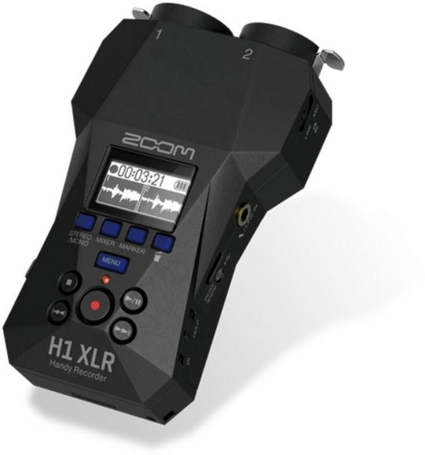 H1 XLR 32bit [DGP2025금상]ZOOM 줌 핸디 레코더 녹음 대응 XLRTRS스테레오 미니 입력
