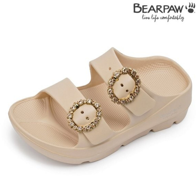 [백화점 정품] 베어파우 여름 발 편한 슬리퍼 GEM 누드