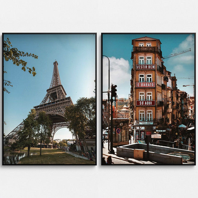 포스터연구실 유럽 풍경 포스터