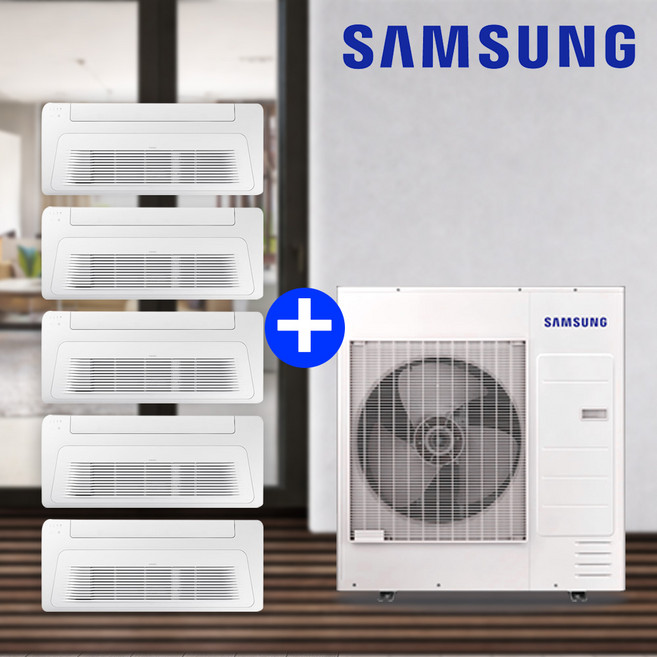 삼성전자 아파트 무풍 시스템에어컨 천장형 1way 2대~5대까지 설치가능 가정용 성실시공 설치비별도, 3) 3대 설치 (18+6+5 평형)4마력, 일반배관형