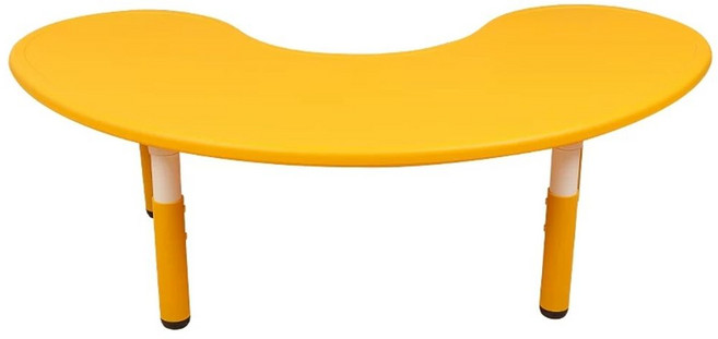 테이블 상품 곡선 교구 책상 반원형, 1개, S. 6