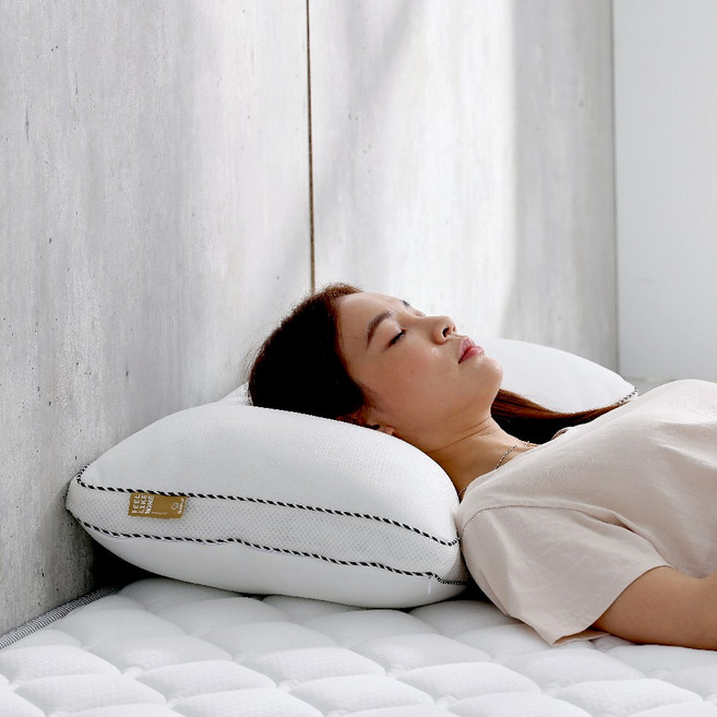 朵法亞 Darphia 可水洗獨立筒銀粒子棉眠枕, White, 1個