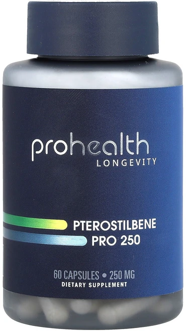프로헬스롱기비티 프테로스틸벤 프로 250 250mg 캡슐 60정, 5개 - 쿠팡