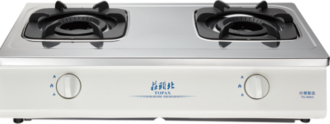 莊頭北 TOPAX 雙環內焰瓦斯爐, 天然氣, TG-6603 天然氣