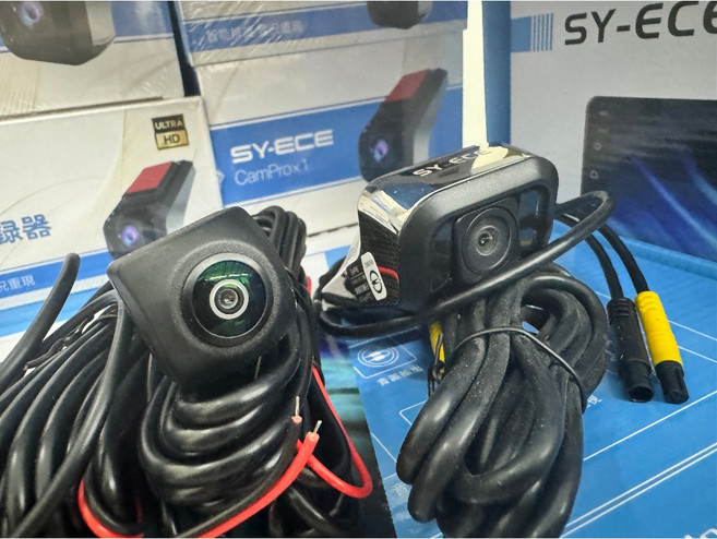 三菱 Lancer 安卓車機 汽車導航音響主機 GPS Carplay 影音 倒車顯影 360環景, 1個, ADAS夜視前後雙錄行車紀錄器+64G卡