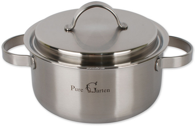 샤르텐 퓨어가르텐 5PLY 양수냄비, 20cm