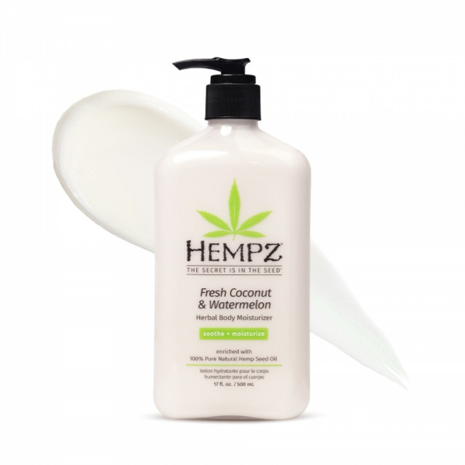 헴프즈 허벌 바디 모이스처로션 코코넛 앤 워터멜론, 1개, 500ml