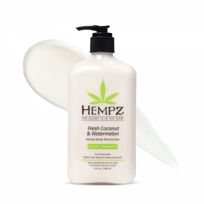 헴프즈 허벌 바디 모이스처로션 코코넛 앤 워터멜론, 1개, 500ml - 쿠팡