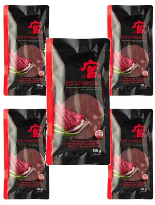 코스트코 궁 청양고추 매운맛 육포, 5개, 100g