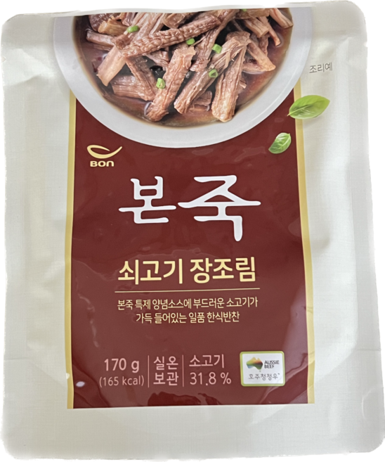 본죽 본 쇠고기 미니 장조림, 170g, 1개