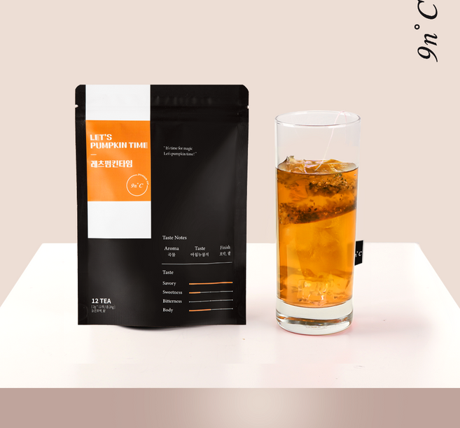 레츠펌킨타임 호박팥차 티백 임산부 무카페인 붓기 물대용 수분관리 차, 2g, 1개, 12개입