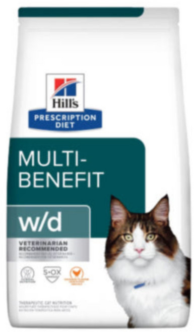 힐스(hills) 캣 w d wd 3.85kg 고양이 체중 조절 처방사료, 1개