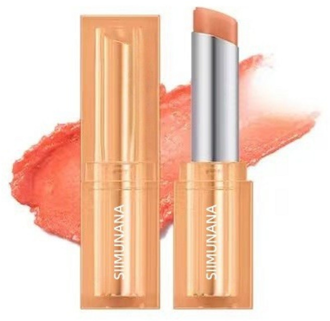 SIIMUNANA 變色潤脣膏 補水保溼防乾裂, 1個, 03