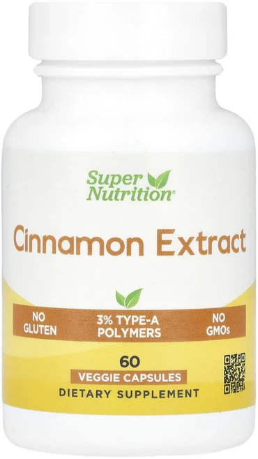 Super Nutrition 계피 추출물 500mg 베지 캡슐 60정(캡슐당 250mg), SuperNutrition계피추출물500mg베지캡슐60, 1개, 60정 - 쿠팡