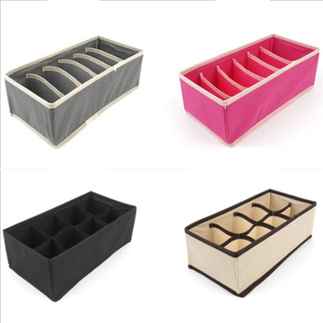 제이앤디디자인 수납 정리함(6/8) 속옷정리함양말브래지어칸칸이수납함보관함, 6칸 - 아이보리