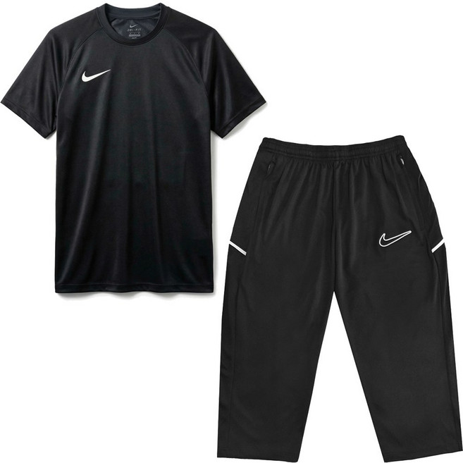 나이키 반팔 7부바지 세트 헬스 운동복 트레이닝복 축구복 클론티