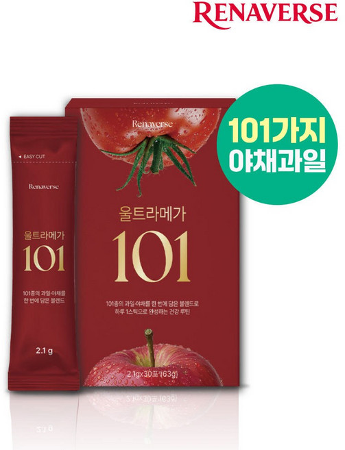 [4주관리] 레나버스 울트라메가101 (30포), 1박스, 2.1g