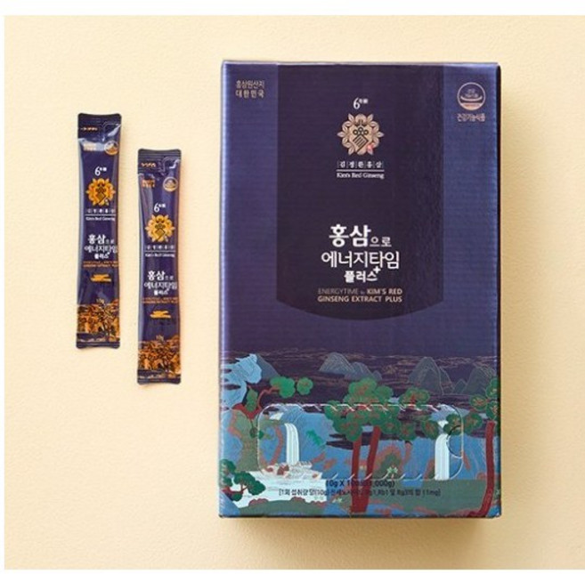 김정환 홍삼 홍삼으로 에너지타임 플러스 100일분, 1개, 100회분