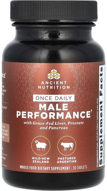 Ancient Nutrition 하루 1회 남성 퍼포먼스 30정, Ancient Nutrition 하루 1회 ..., 1개 - 쿠팡