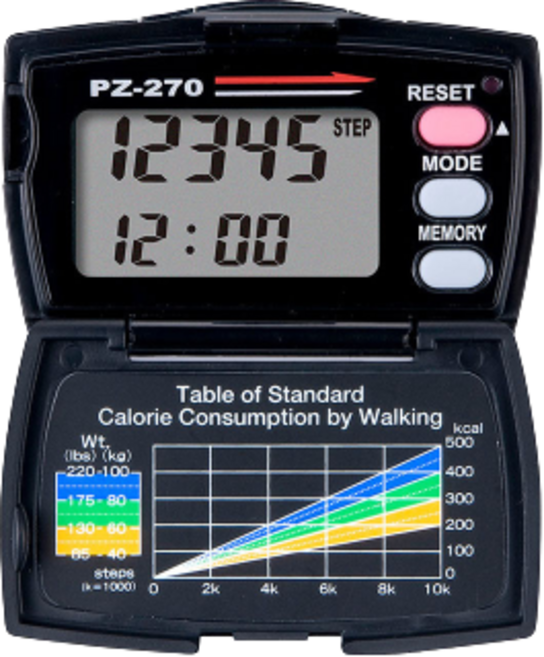 야마사 파워워커 폴더식 클립만보기PZ-270, 1개