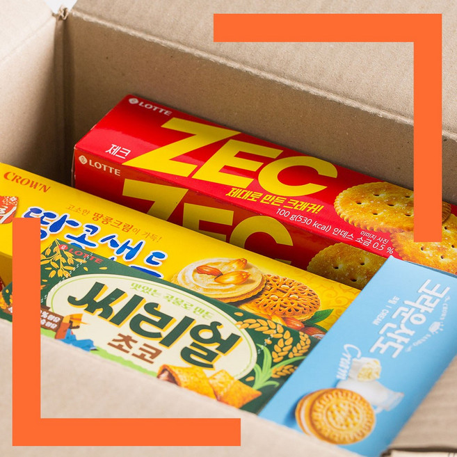 캠핑간식세트 캠핑과자세트 캠핑주전부리, 1박스, 과자세트(대박이당)