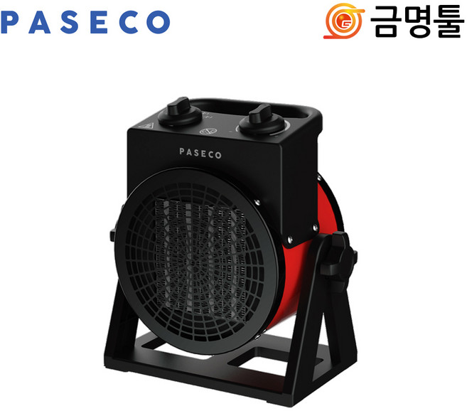 파세코 PPH-2K 팬히터 2000W 2단 온도조절 PTC 전기 온풍기 야외 캠핑용, 1개