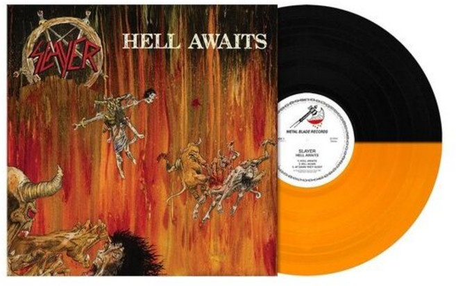 (수입 LP) Slayer Hell Awaits [New Vinyl LP] Black Clear Vinyl Orange, (수입 LP) Slayer Hell Awaits [Ne