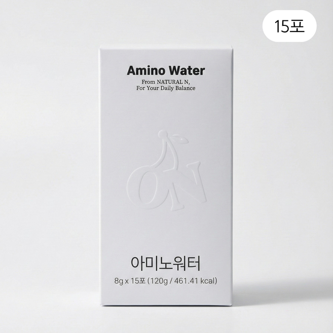 체리온 아미노워터 타트체리 글루타민 BCAA 리커버리 드링크, 1박스, 15회분