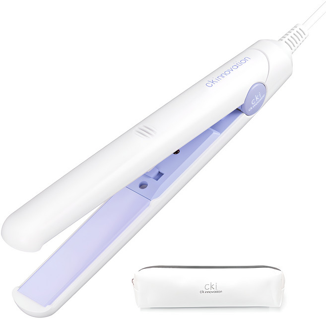 CKI 휴대용 미니 매직기 CKI-0701 + 파우치, 바이올렛