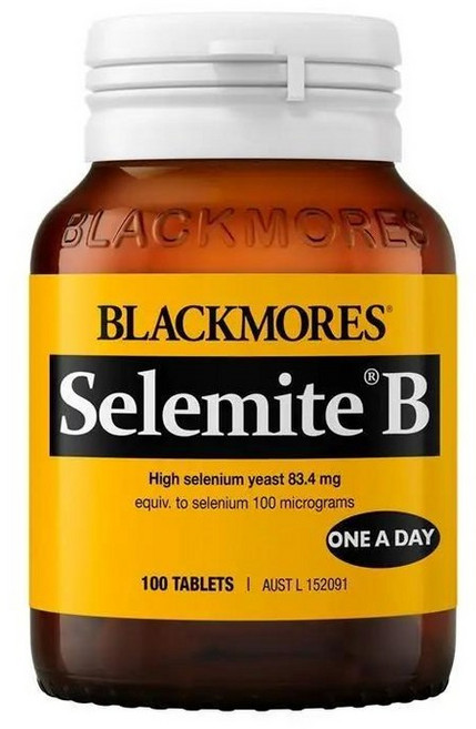 호주 블랙모어스 Blackmores Selemite B 셀레마이트 B 셀레늄, 2개, 100정