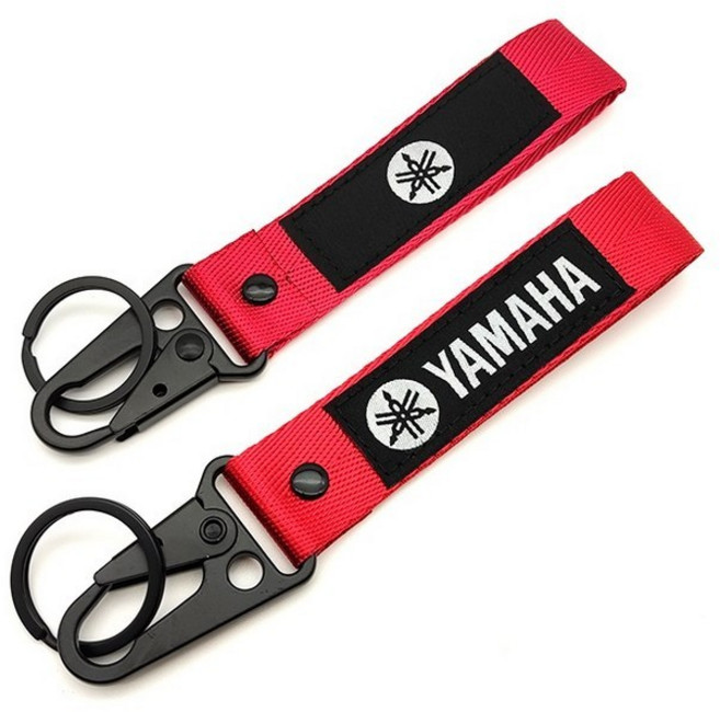 오토바이 키홀더 키링 야마하 가와사키 스즈키 혼다 열쇠고리 호환, 1개, 야마하 레드