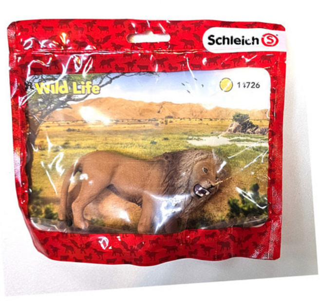 (선물완구)슐라이히 포효하는 사자 SL14726p Lion 피규어 포장선물용, 1개