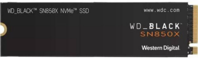 WD_BLACK SN850X 4TB SSD - M.2 2280 최대 7 300MB/s 읽기 속도, 2TB, 2TB