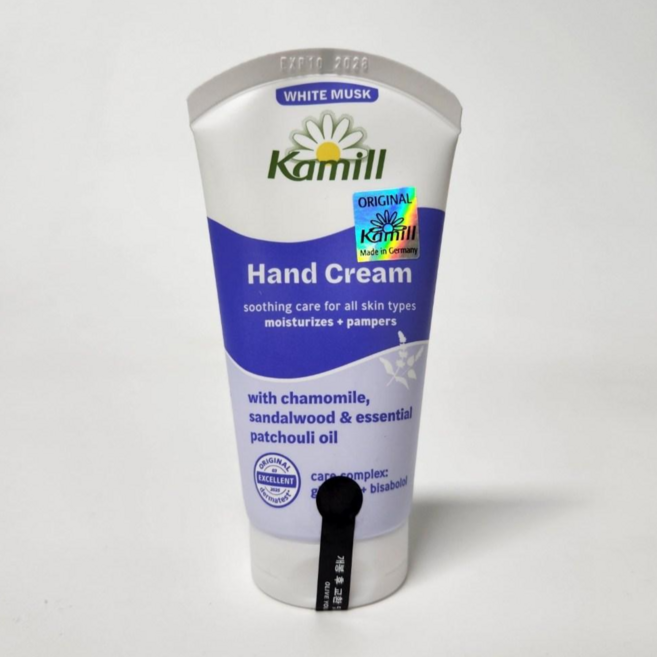 카밀 핸드크림 화이트 머스크 고보습 퍼퓸 향기 핸드크림, 75ml, 1개