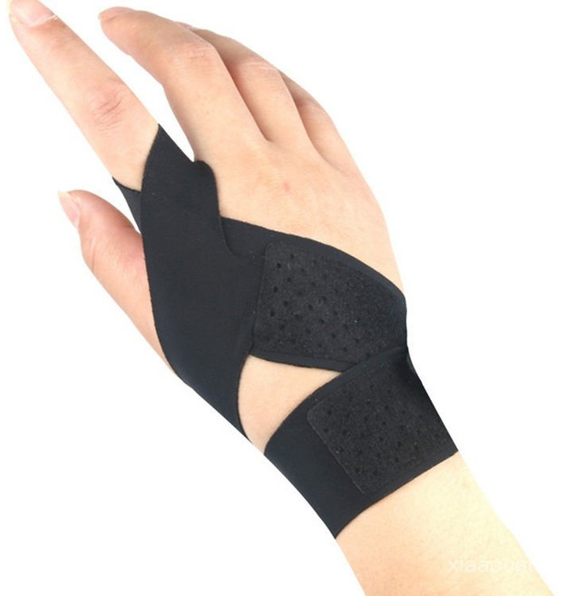 엄지손가락 보호대 중지 염좌 약지 검지 테이핑 아대 방아쇠수지 산모용 손목터널증후군 상세페이지 참고 1개