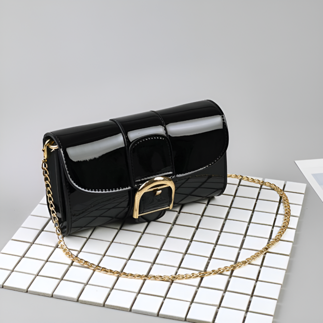 까뜨린느 여성 에나멜 체인 미니 크로스백 숄더백