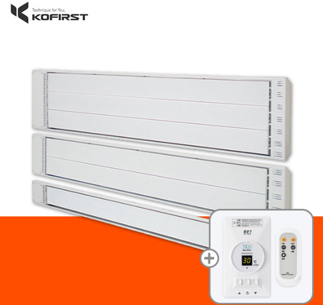 코퍼스트 바이썬 기본/고온형 원적외선 복사패널, 바이썬_KRH-3900H+온도조절기(SV7R)