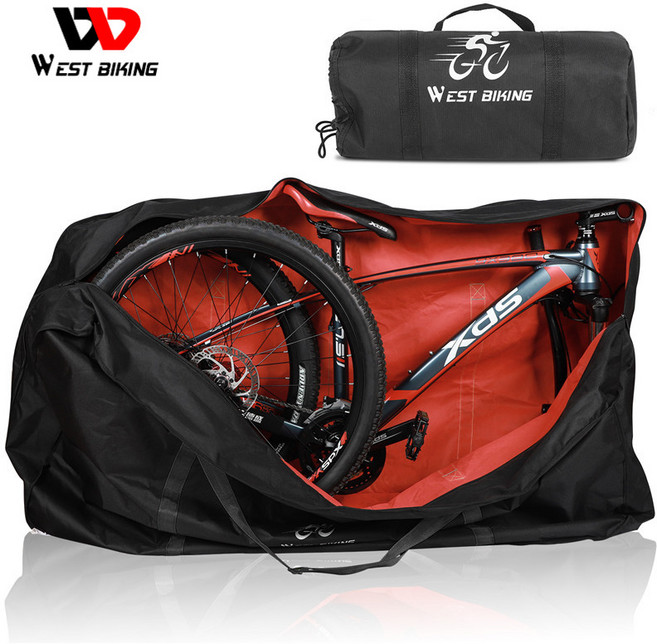 시그니처베이지 자전거 가방 27.5인치 캐링백 미니벨로 여행 운반 YPZ242, 1개, 블랙