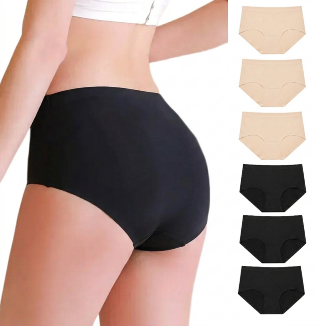 여성 심리스 팬티 노라인 무봉제 6장세트 루시제이