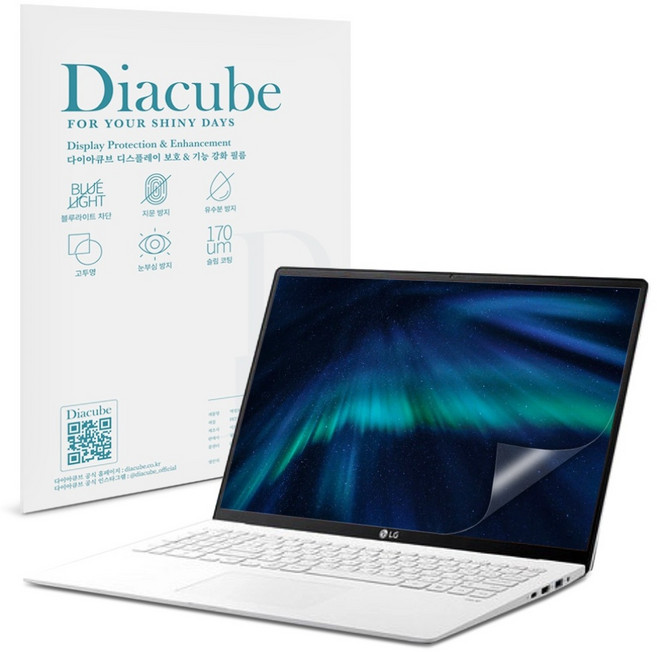 다이아큐브 엘지 (LG) 무반사 노트북 블루라이트차단 필름, 1개