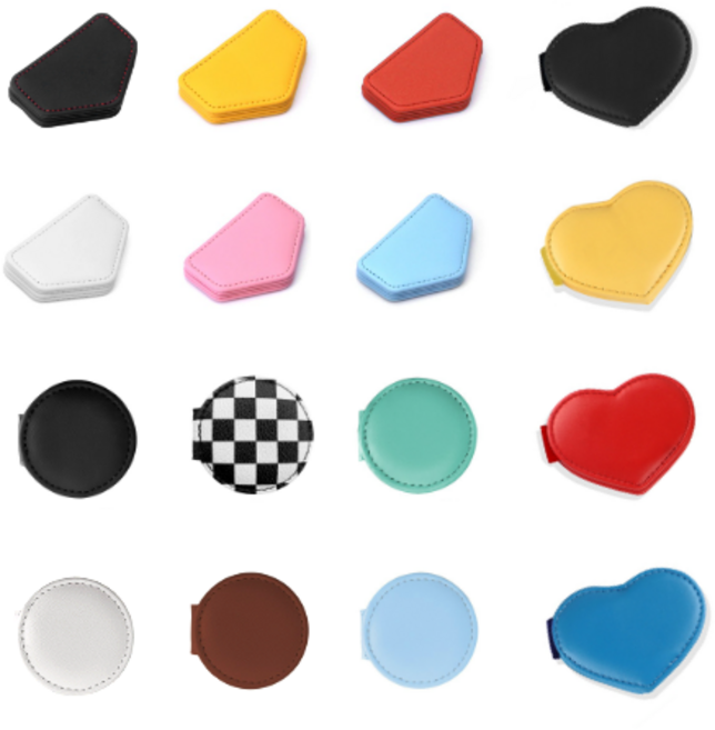 안전벨트 클립 스토퍼 안전벨트락 임산부 카시트 용품, 브라운, 원형, 1개