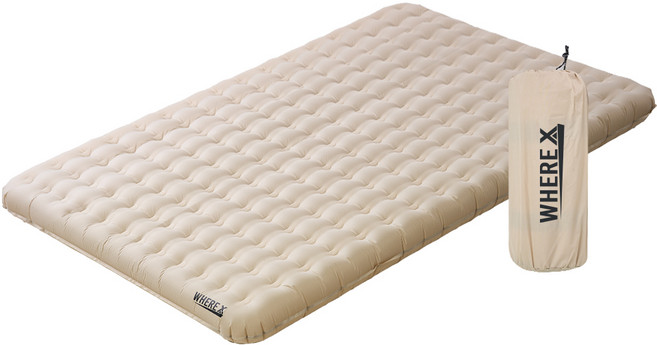 웨어엑스 경량 백패킹 에어 매트 16cm, 더블