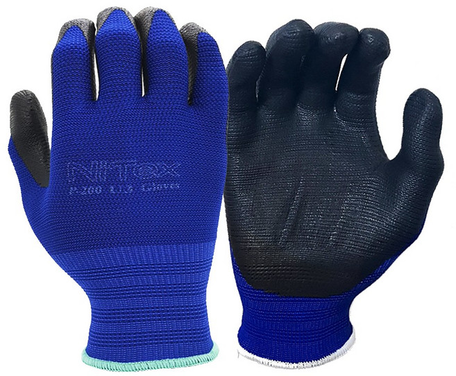나이텍스 U3 NBR코팅장갑, 블루 S, 5개