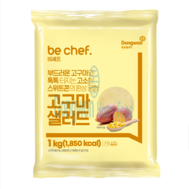 동원 비셰프 고구마샐러드, 1kg, 5개