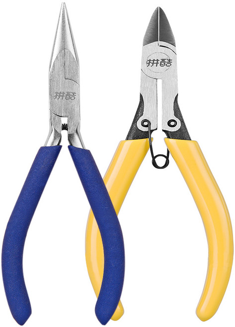 PIECECOOL 피스쿨 니퍼툴 세트 금속 퍼즐 3D 메탈 프라모델 DIY 키트 에칭 전문가용 모델, 1세트