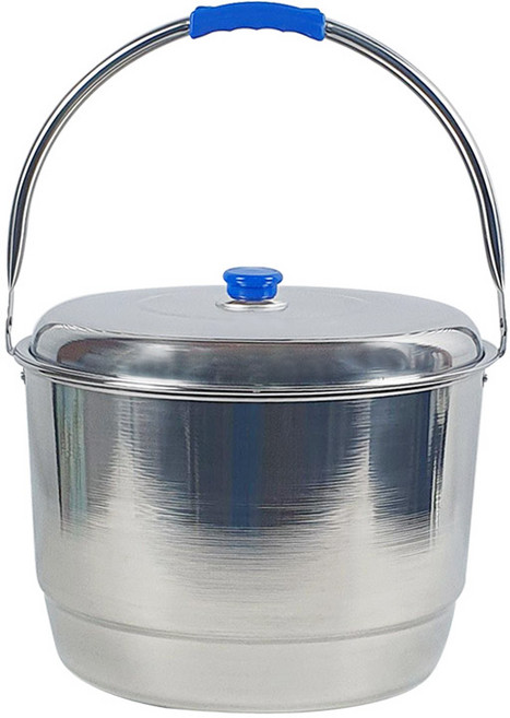 스텐 27종 들통 (6.5~27L) 육수통 찜기 빨래통, 별왕(27L), 1개