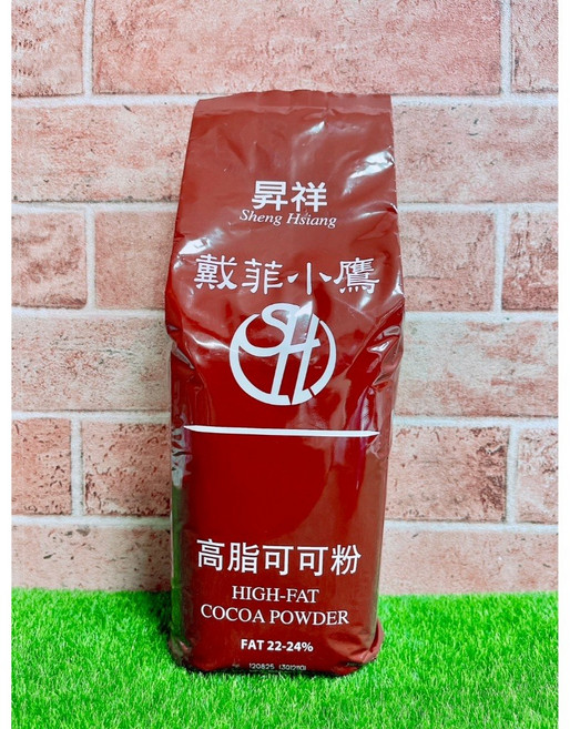 昇祥 戴菲小鷹 高脂可可粉 無糖 1KG, 1個